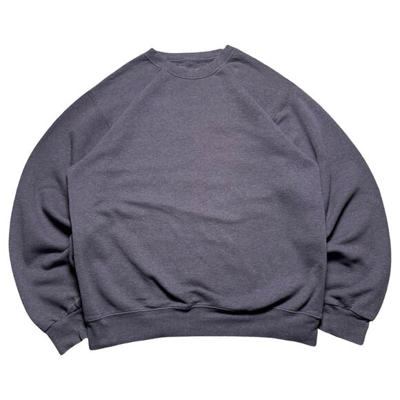 Hanes Grey Pullover Sweatshirt Mens M Fall Winter Essential - Picture 1 of 6